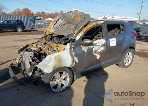 2011 Kia Sportage Lx z USA, uszkodzony, nr VIN KNDPBCA24B7165232